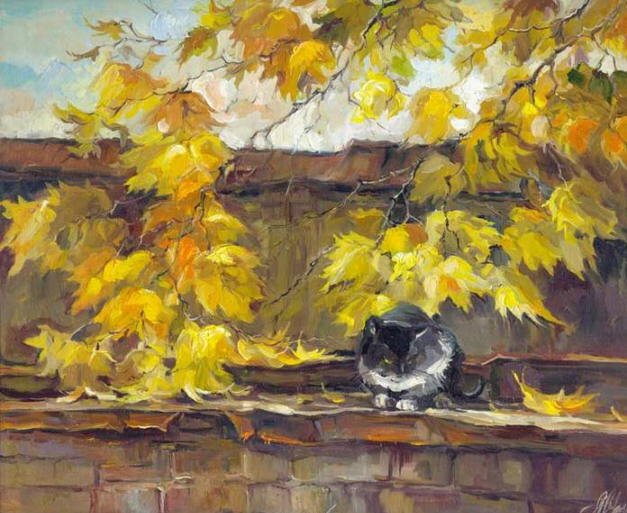 Anna Charina - Autumn roof