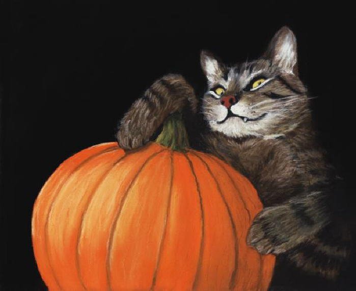 Anastasiya Malakhova - Halloween Cat
