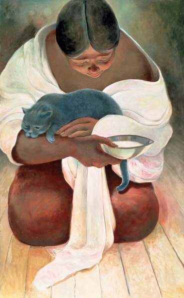 Blue Cat 2 - Sandra Biermann