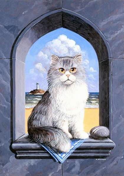 Colin Birchall - Blue Kitten