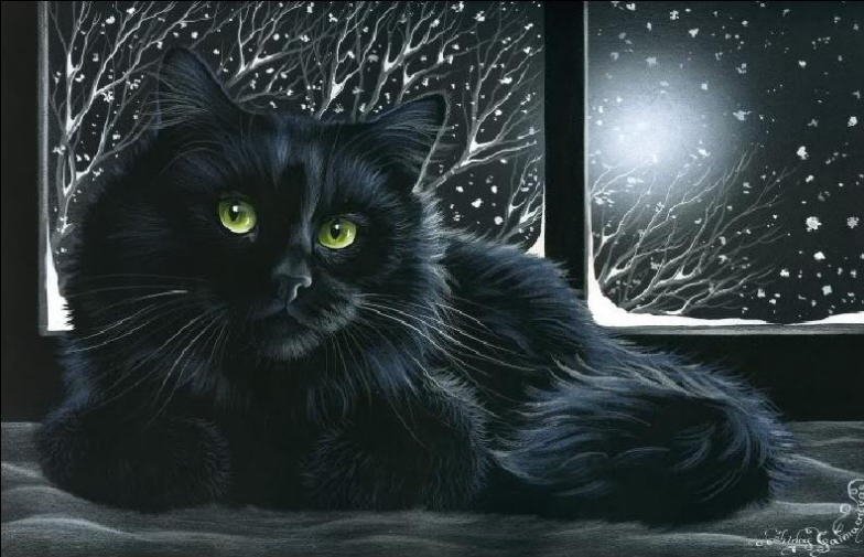 Irina Garmashova - Cat in the Window