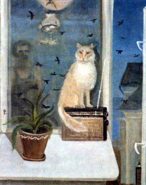 Sergej Veselov - Cat, Birds and evening