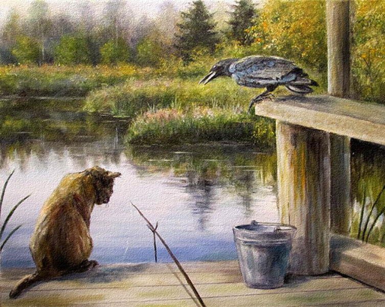 Olga Vorobyeva - Are they biting?