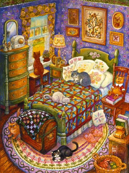 Cats and Quilts - Bill Bell