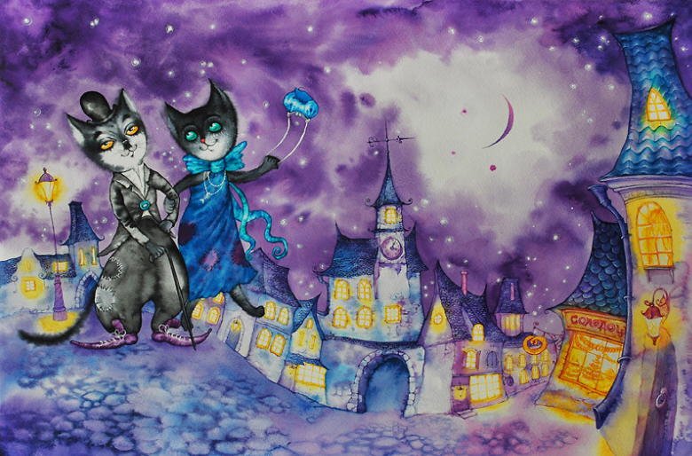 Marina Mihajloshina - Cats