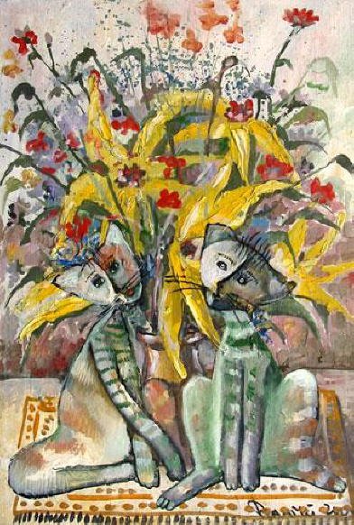 Rahmet Redzepov - Cats and Flowers