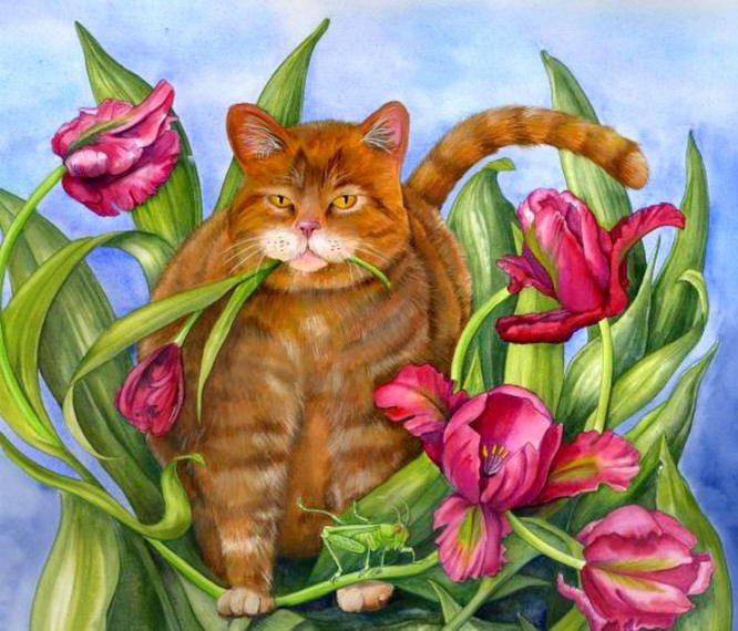 Tango in the Tulips - Mindy Lighthipe