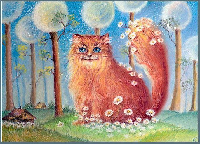 Svetlana Krotova - Summer cat