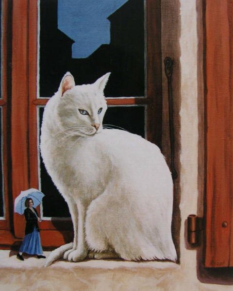 Francois Knopf - White Cat