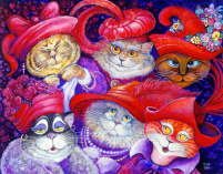 Bill Bell - Red Hat Cats