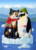Penguin and Cat - Brownd Elizabeth