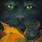 Linda Apple - Black Cat and Mouse