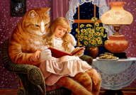 Ruth Sanderson - Home is Where the Cat Is