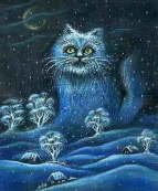Winter Cat - Svetlana Krotova