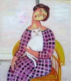 Tatyana Gorshunova - Woman in the Armchair